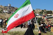 حضور زائران دلیجانی در یادمان بازی‌دراز