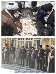 غبار روبی مزار مطهر شهید علیرضا محمد حسنی، شهید رسانه کوهبنان