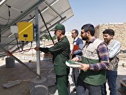 طرح پنل خورسیدی خانه محورمین افتتاح شد.