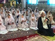 برگزاری جشن تکلیف دانش آموزان دختر روستاهای هدف قرارگاه پیشرفت و آبادانی سپاه زنجان