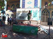 حضور خادمان آستان قدس رضوی در دلیجان