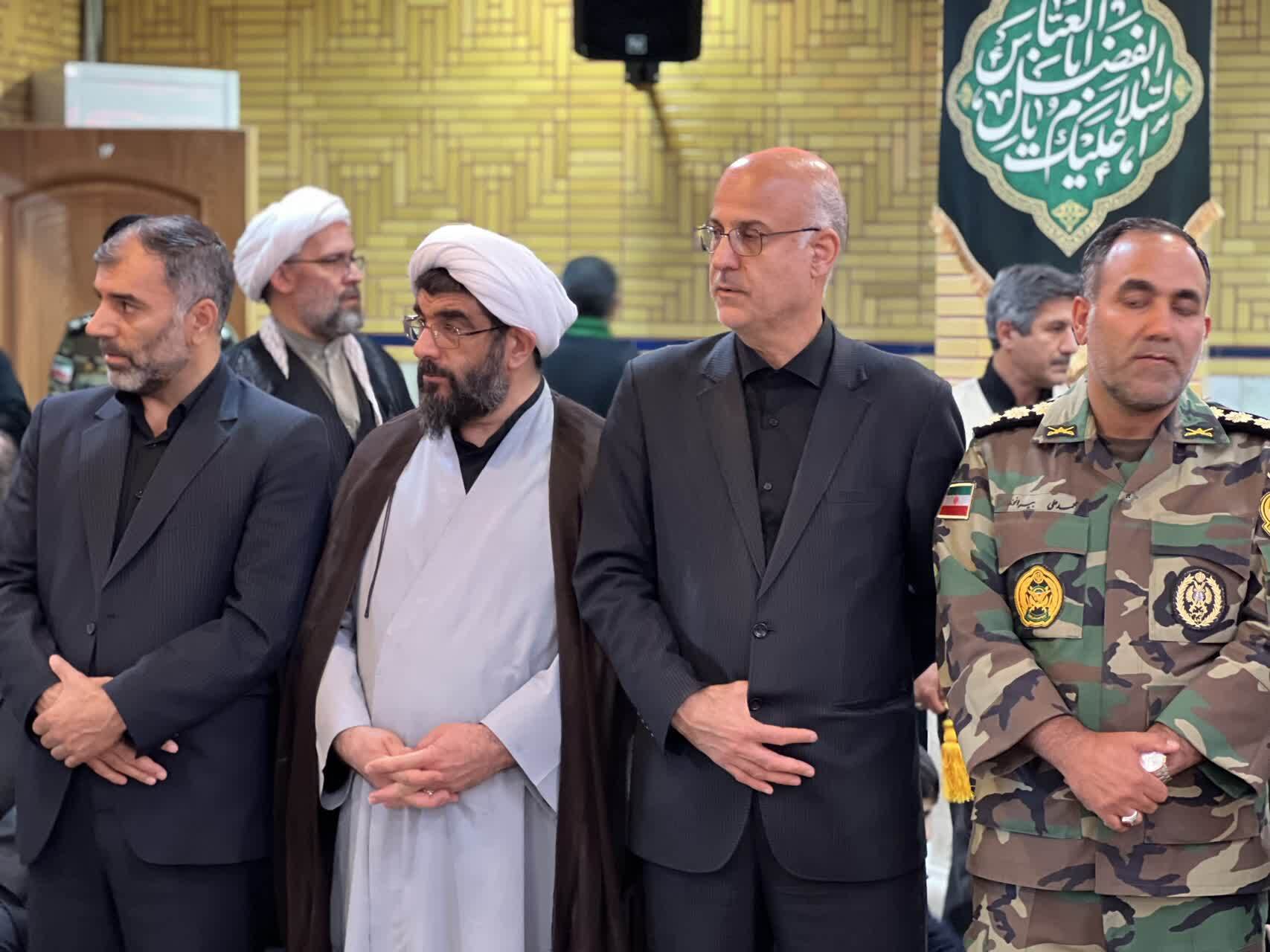 حضور باشکوه زنجانی ها در سوگ شهادت رئیس جمهور