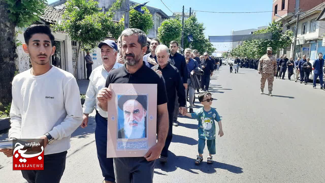 گیلان عزادار در سوگ سی و پنجمین سالگرد عروج ملکوتی معمار کبیر انقلاب