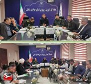 جلسه کمیته هماهنگی و پشتیبانی بسیج دانش آموزی خراسان‌شمالی