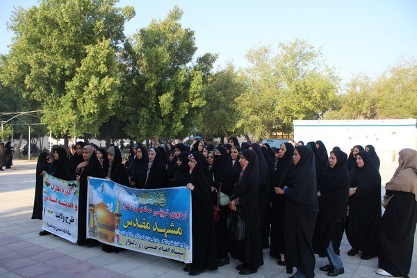 اعزام کاروان مربیان حلقههای صالحین دلوار به مشهد مقدس اعزام کاروان مربیان حلقههای صالحین دلوار به مشهد مقدس