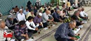 آیین معنوی قرائت  دعای عرفه در نقاط مختلف بخش بالاجام+تصاویر و فیلم