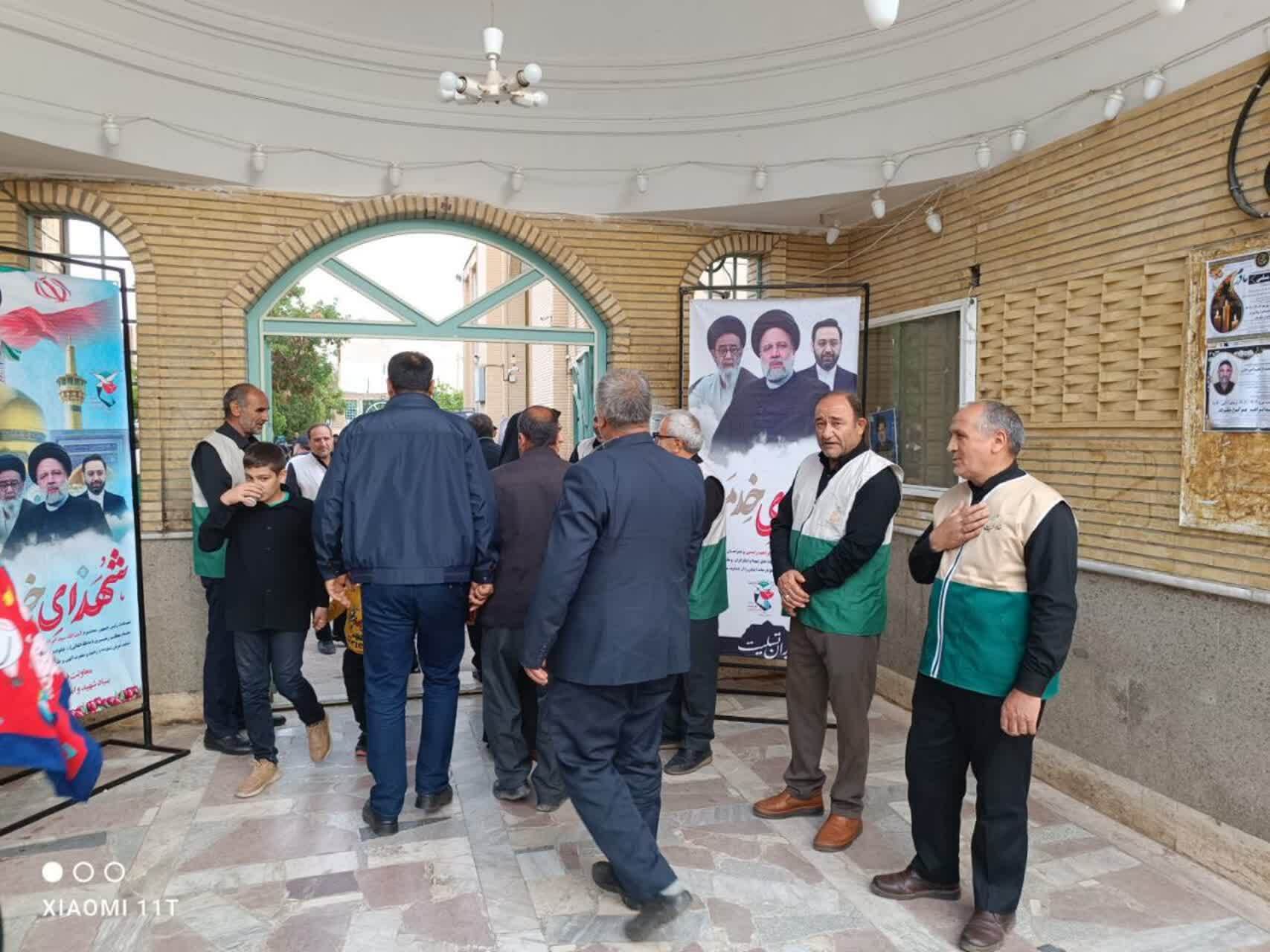 مراسم گرامیداشت شهیدان خدمت در زنجان برگزار شد