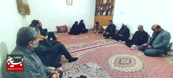 دیدار با مادر شهید محمد عامرنژاد