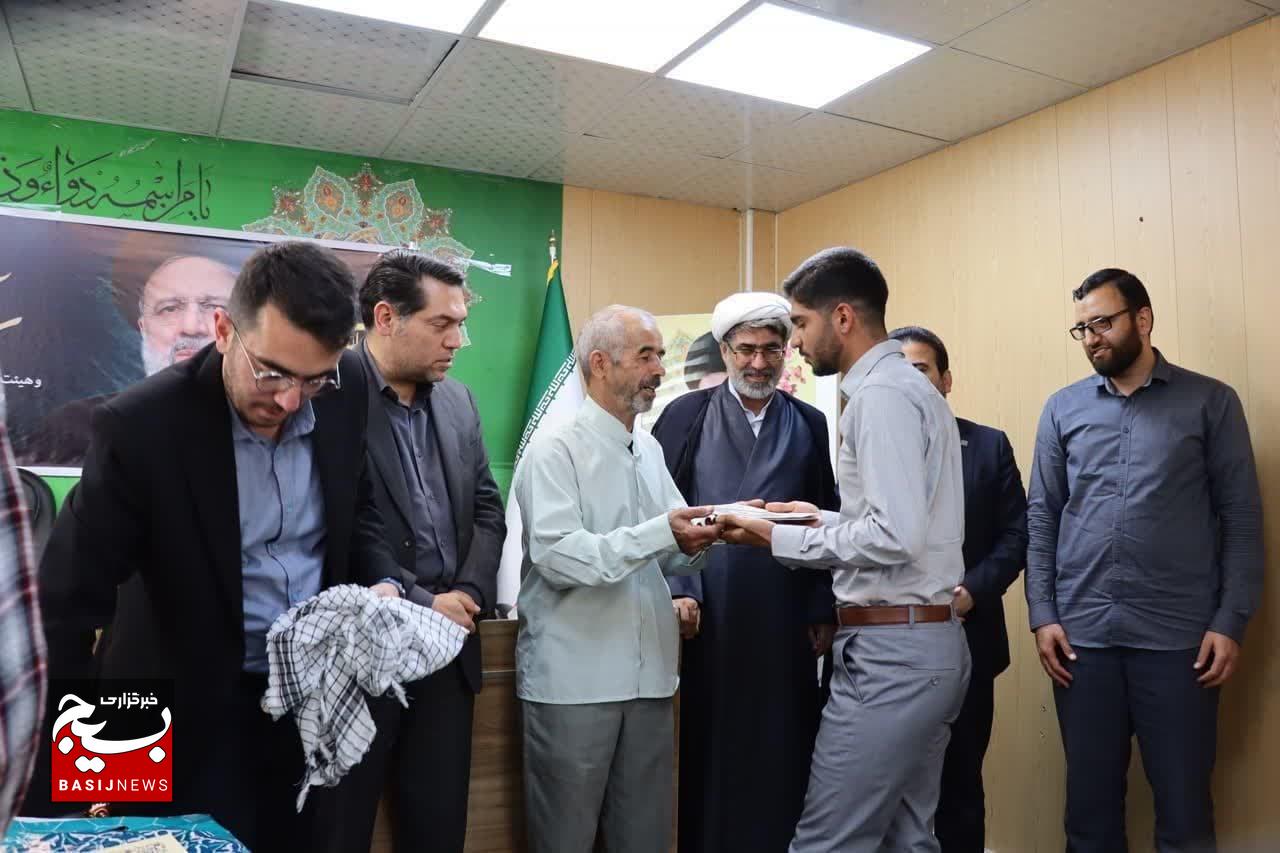 مسئول بسیج دانشجویی دانشگاه علوم پزشکی استان مرکزی معارفه شد