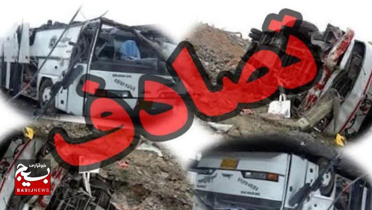 جان باختن ۲ نفر در سانحه تصادف