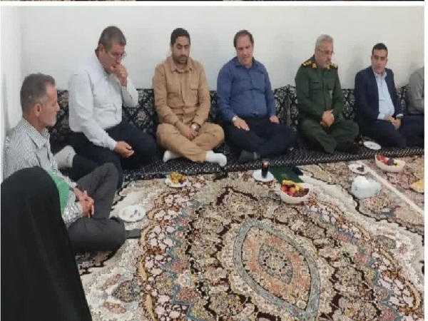 دیدار با خانواده شهید محمد سلیمی