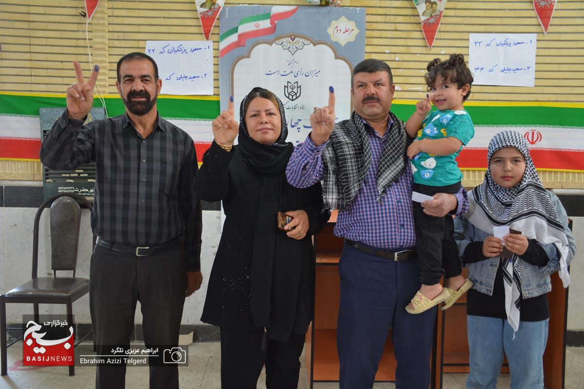 تصاویر جالب و دیدنی از انتخابات در یاسوج