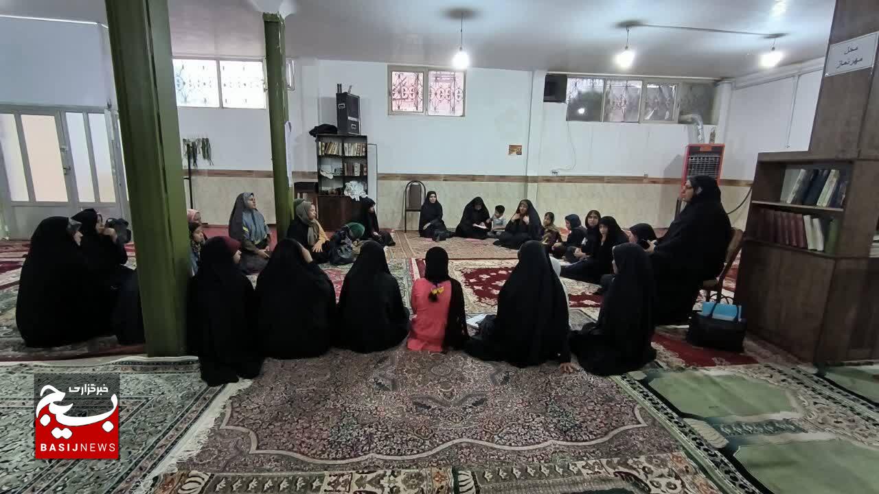 مثبت سوژه /درخشش پایگاه عصمتیه ناحیه حضرت امیرالمؤمنین در فعالیت‌های جهادی