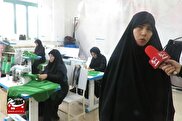 خادمی برای کوچک‌ترین شهيد کربلا/ روایت کارگاه خیاطی که از عشق و ارادت به سالار شهیدان رونق دارد