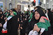 شکوهِ اجتماع شیرخوارگان حسینیِ تربت‌جام در قاب دوربین بسیج+ تصاویر و فیلم