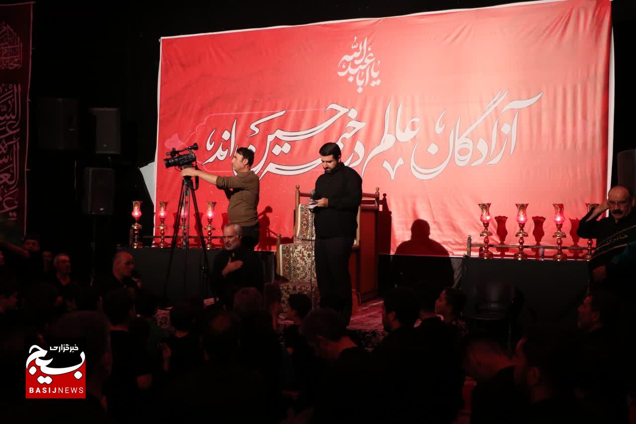 مراسم عزاداری در حسینیه عاشقان ثارالله