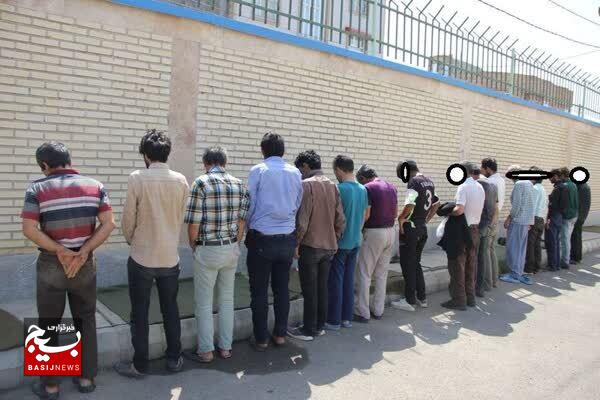 اجرای طرح آرامش در شهر توسط نیروی انتظامی در اردبيل