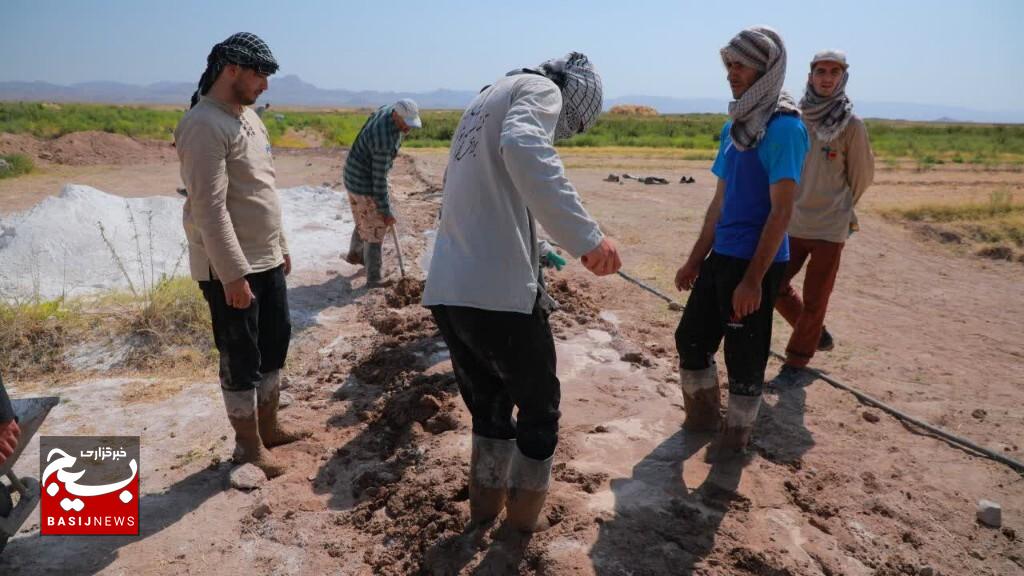 ارائه خدمات جهادی دانشجویان پایتخت‌نشین در شهر ماژان/ فعالیت‌های جهادی آمیخته با شور حسینی