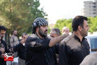 حضور سردار باقری در مراسم عاشواری حسینی+تصویر
