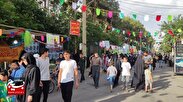 اولین جشن بزرگ خیابانی عید غدیر در دلیجان برگزار شد