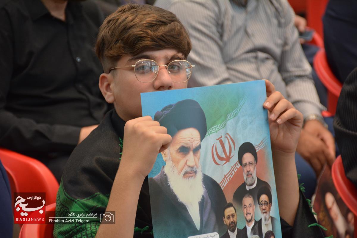 اربعین شهدای خدمت و بزرگداشت شهدای هفتم تیر در یاسوج
