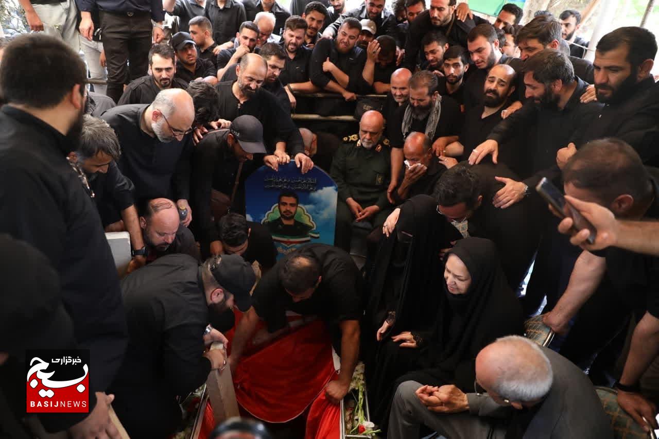 تشییع پیکر شهیدالقدس «میلاد بیدی»