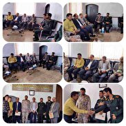 نشست صمیمی فرمانده سپاه شهرستان زیرکوه با خبرنگاران و اصحاب رسانه