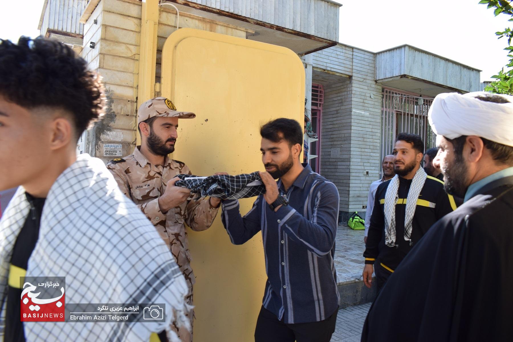 اعزام تیم های ورزشی سپاه فتح به مسابقات فرهنگی ورزشی شمیم خانواده سپاه در لرستان