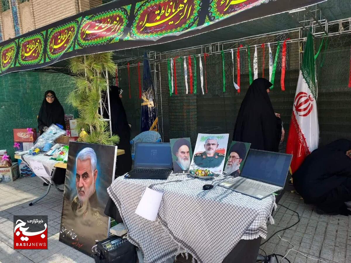 نمایشگاه شکوه هجرت بسیج سازندگی مهدیشهر برپا شد+تصاویر