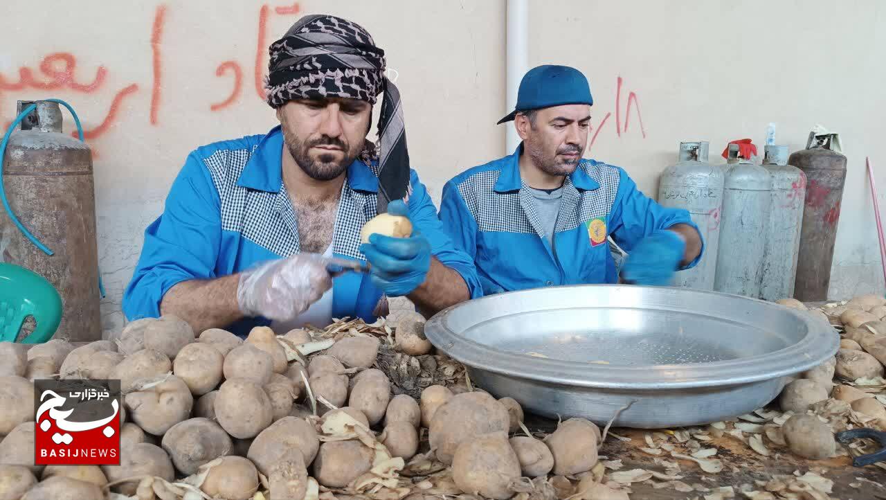 بازدید سر زده استاندار لرستان از موکب هئیت رزمندگان سپاه ناحیه دلفان در مرز مهران