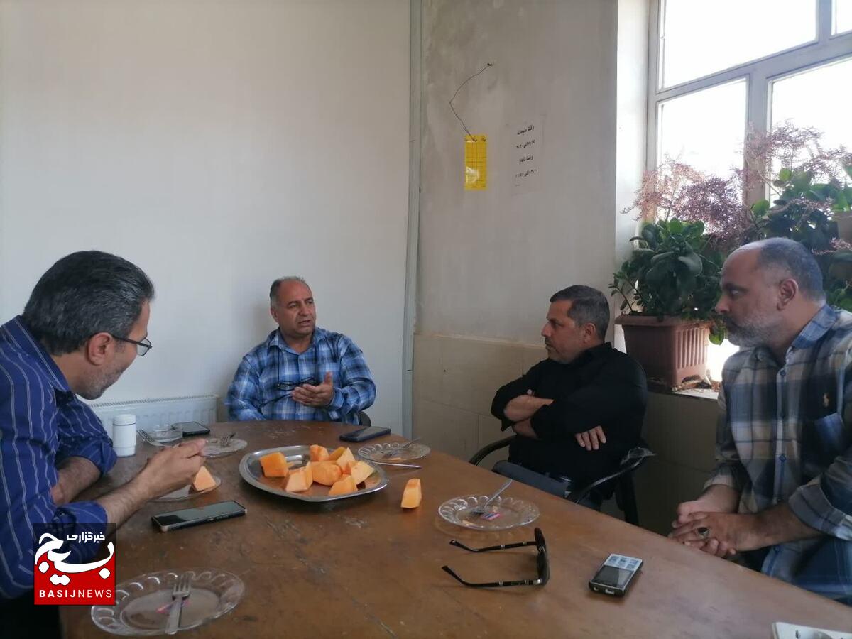 پایش و پشتیبانی جهت کمک به رفع موانع تولید  از واحد معدنی ماسه شویی حسنپور