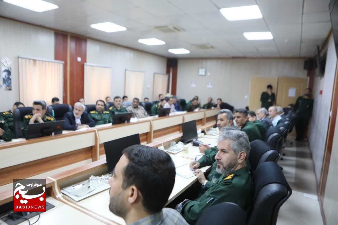 روز دوم نشست دبیران اشراف سپاه‌های استانی با حضور معاون هماهنگ‌کننده سازمان بسیج مستضعفین