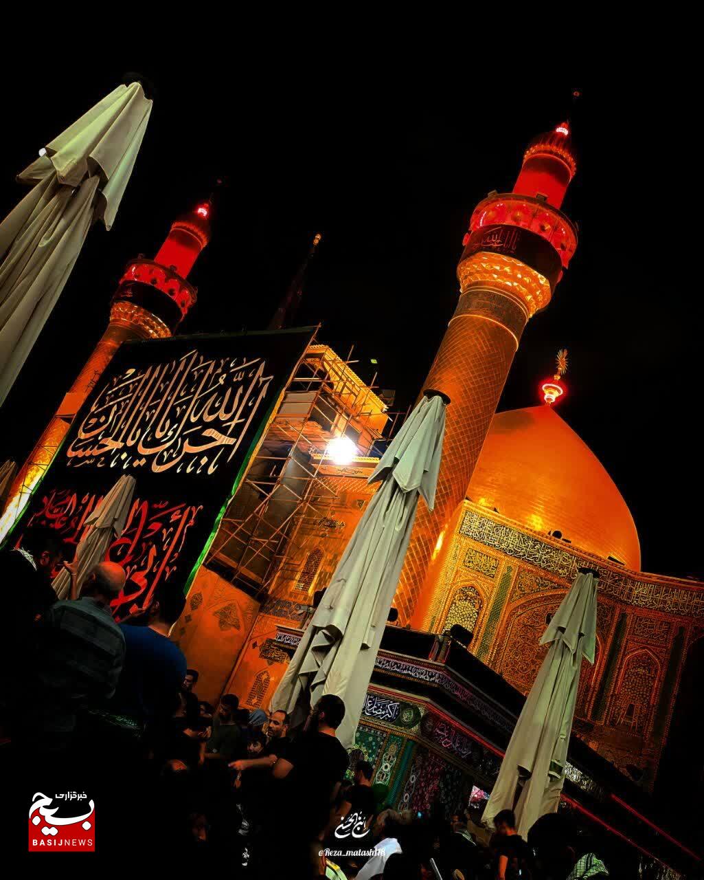 حال هوای زائران اربعین در کربلایی معلی سال۱۴۰۳