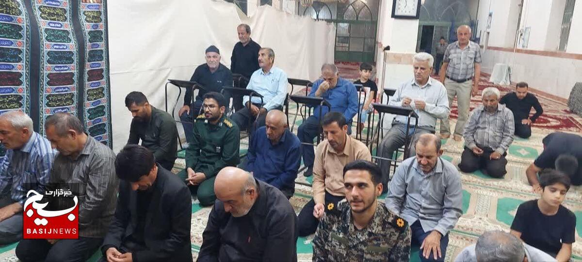 سوگواری ‌پیامبر اعظم و سبط اکبر در فلارد