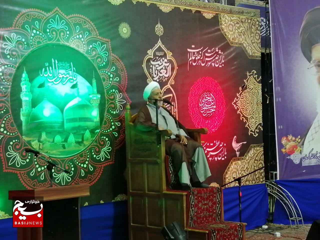 آیین سوگواری نیرو‌های مسلح کرمان به مناسبت ۲۸ صفر در حسینیه ثارالله + عکس