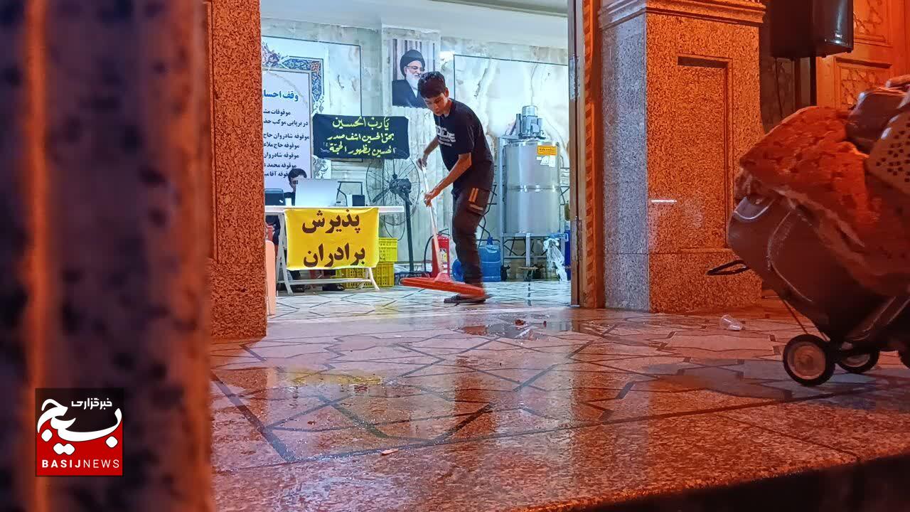 داستان دلدادگی خادمین حسینی در موکب سیدالشهدای اوقاف استان قزوین داستان دلدادگی خادمین حسینی در موکب سیدالشهدای اوقاف استان قزوین