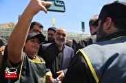 بازديد فرمانده کل سپاه پاسداران از مواکب دهه پایانی صفر در مشهد به روایت تصویر