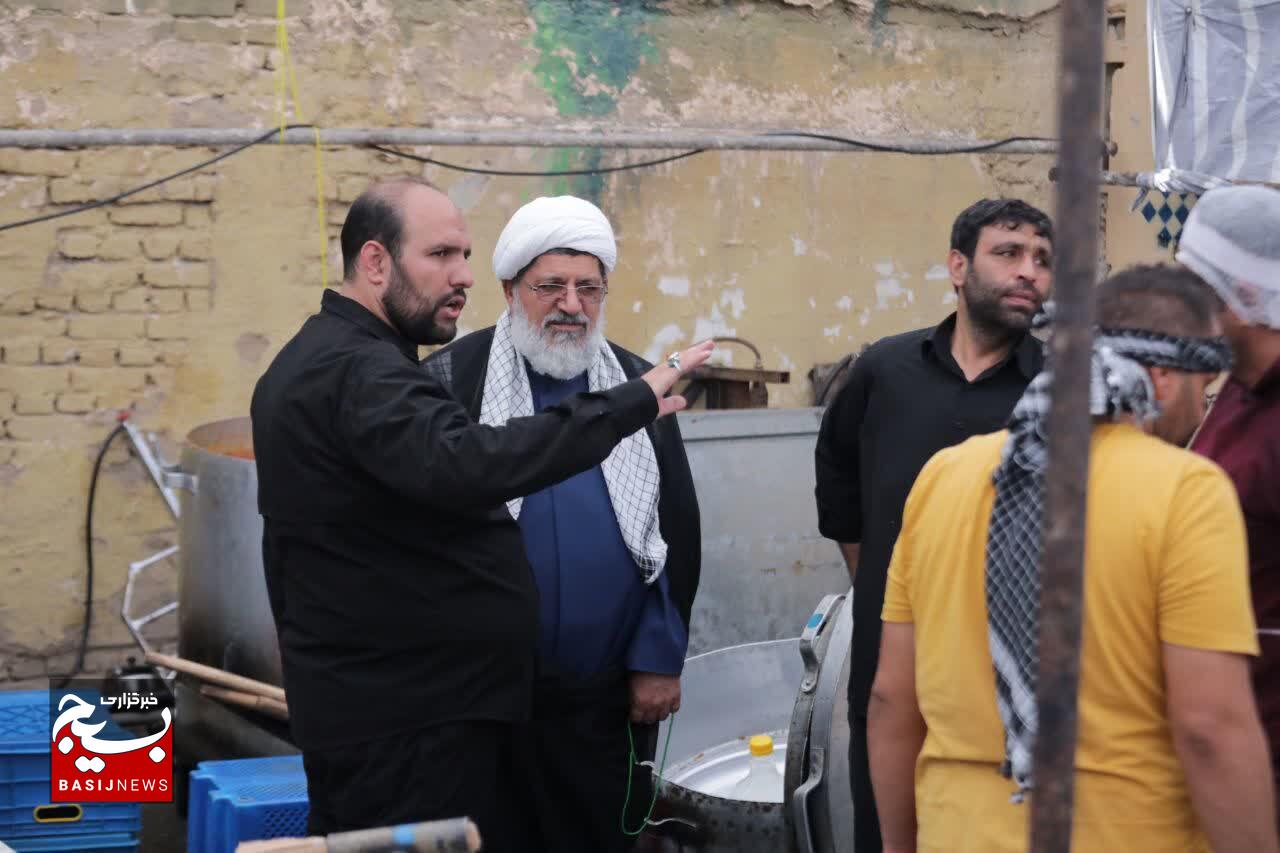 خدمت رسانی ثاراللهیان کرمان به مهمانان امام مهربانی ها