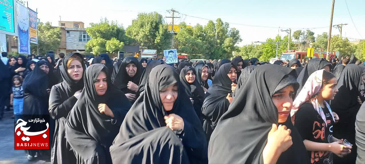 مراسم وداع با شهید مدافع وطن “فرشید میریان” در دلفان مراسم وداع با شهید مدافع وطن “فرشید میریان” در دلفان