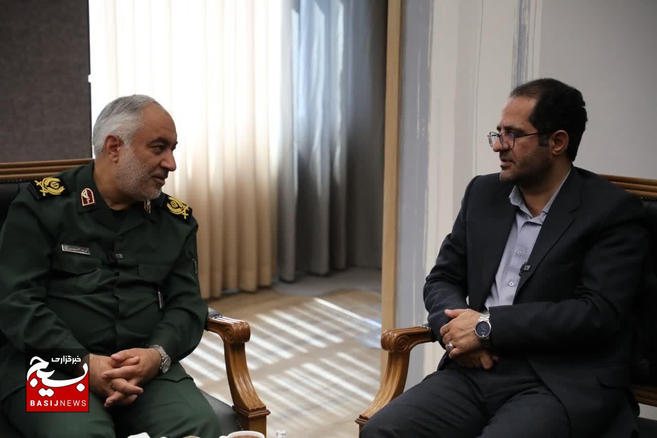 آمادگی کامل سپاه استان برای همکاری با دانشگاه علوم پزشکی بیرجند در جهت پیشبرد اهداف حوزه سلامت در خراسان جنوبی