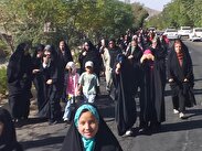 برگزاری مراسم پیاده‌روی خانوادگی در نراق
