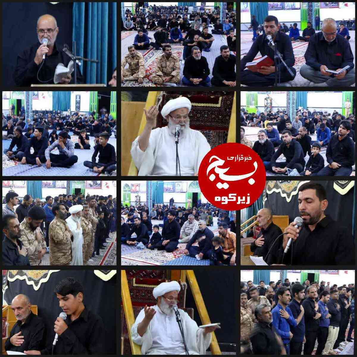 مراسم اربعین حسینی در مجتمع امام حسین علیه السلام شاهرخت