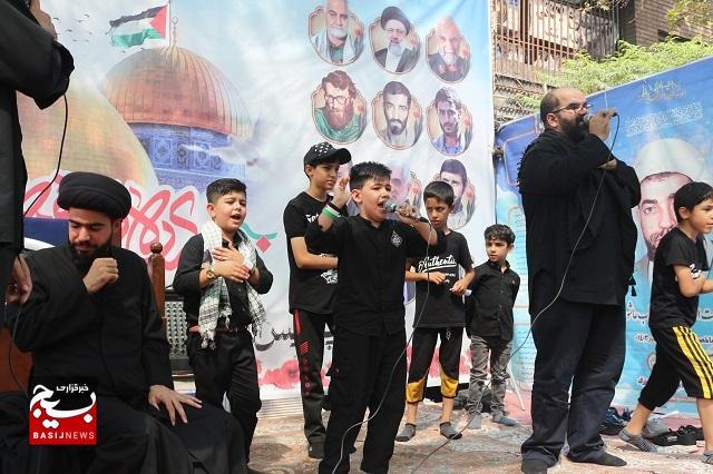 برپایی پردیس فرهنگی بسیج طلاب در مسیر راهپیمایی جاماندگان حسینی برپایی پردیس فرهنگی بسیج طلاب در مسیر راهپیمایی جاماندگان حسینی