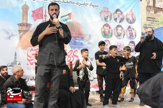 برپایی پردیس فرهنگی بسیج طلاب در مسیر راهپیمایی جاماندگان حسینی برپایی پردیس فرهنگی بسیج طلاب در مسیر راهپیمایی جاماندگان حسینی