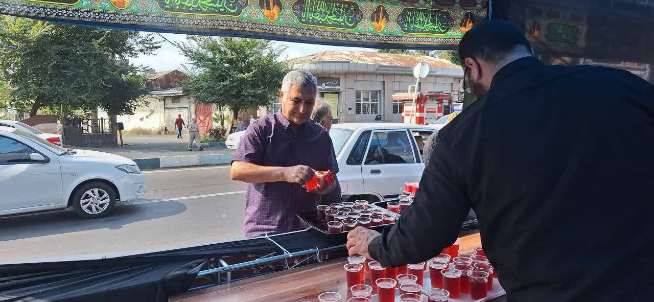 برپایی ۴۰ موکب در رشت در راستای خدمت رسانی به عزاداران حسینی