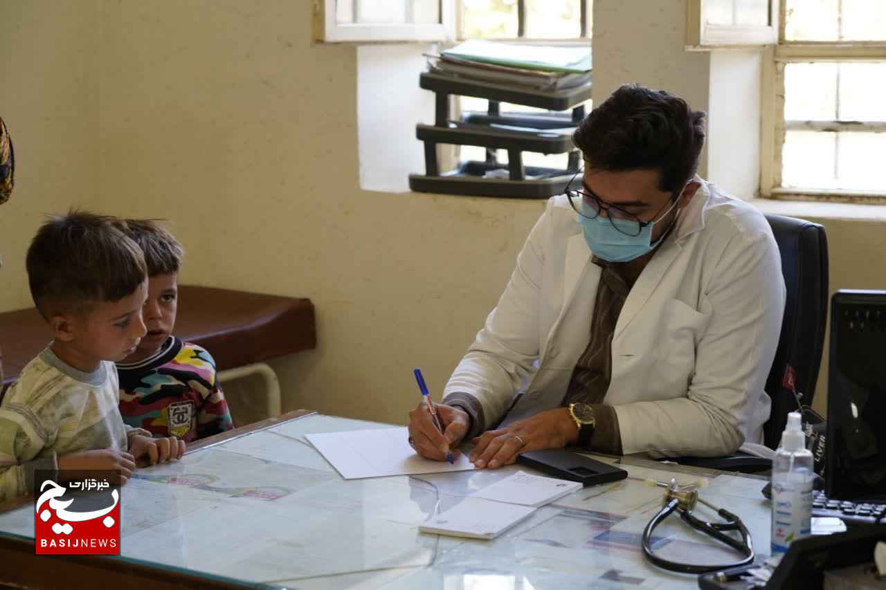 اردو جهادی بسیج دانشجویی دانشگاه علوم پزشکی یاسوج در روستای چاهن