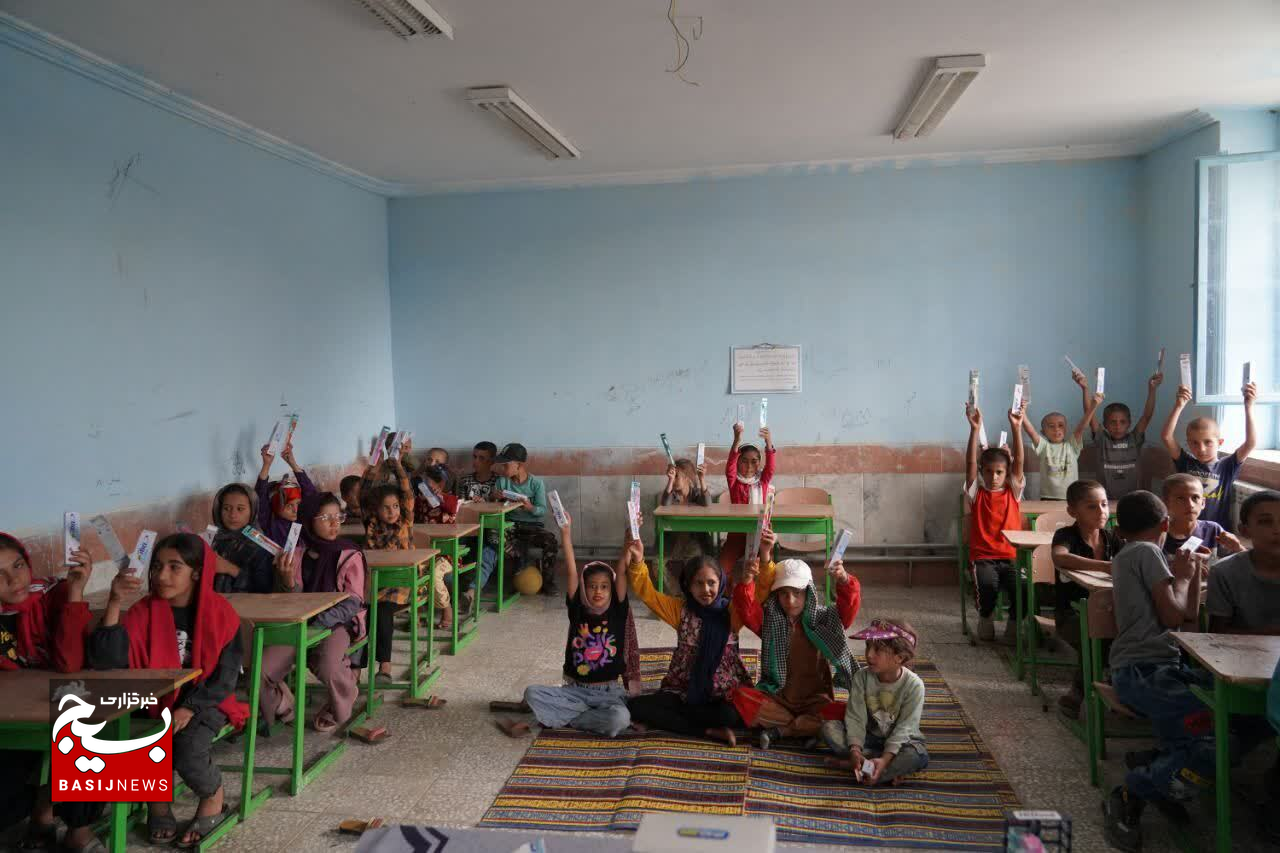 اردو جهادی بسیج دانشجویی دانشگاه علوم پزشکی یاسوج در روستای چاهن