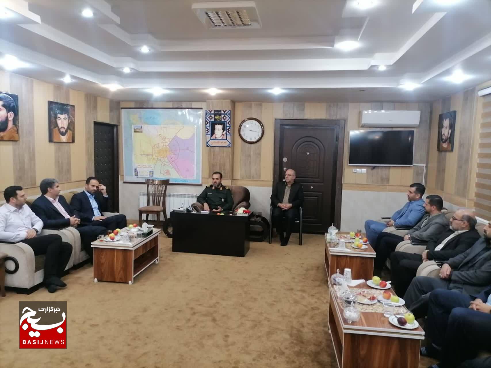 دیدار جمعی از فرزندان شهدا با  فرمانده سپاه قدس گیلان