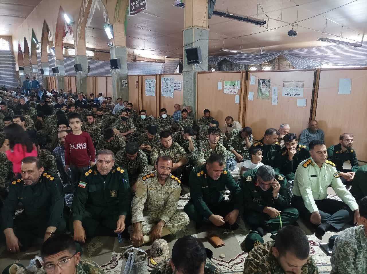 تیپ 48 از حضور در نماز جمعه تا راهپیمایی علیه صهیونیست