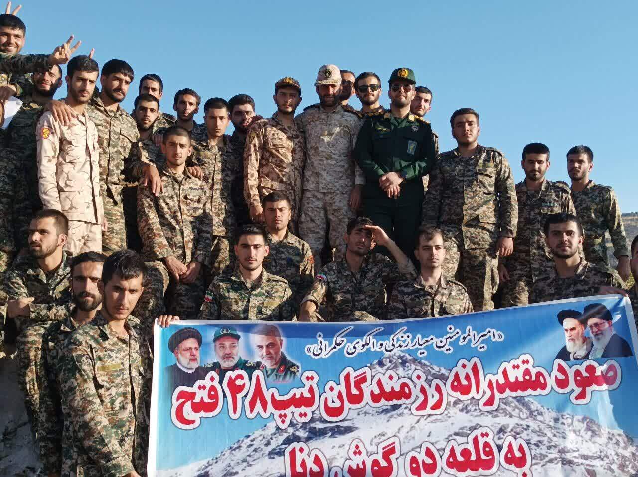تیپ 48 از حضور در نماز جمعه تا راهپیمایی علیه صهیونیست
